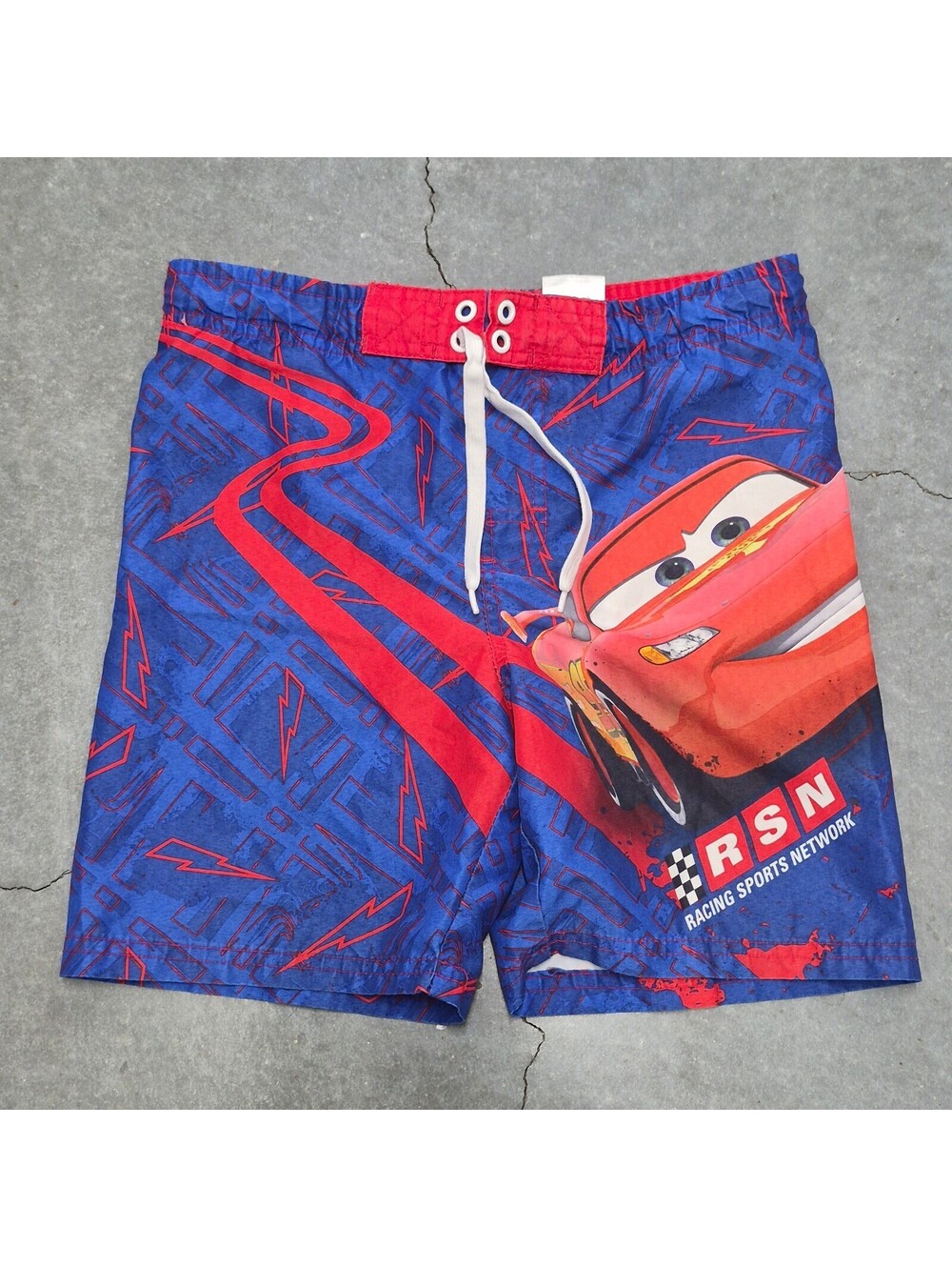Disney Pixar Cars McQueen Boys Swimming Trunks
